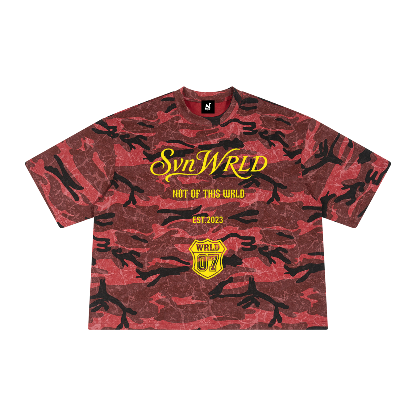 Camo Boxy Tee